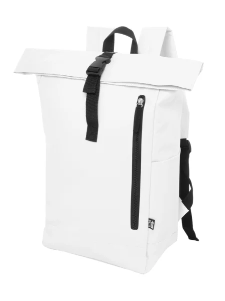 Zaino rolltop RPET porta laptop 14 personalizzabile Reback