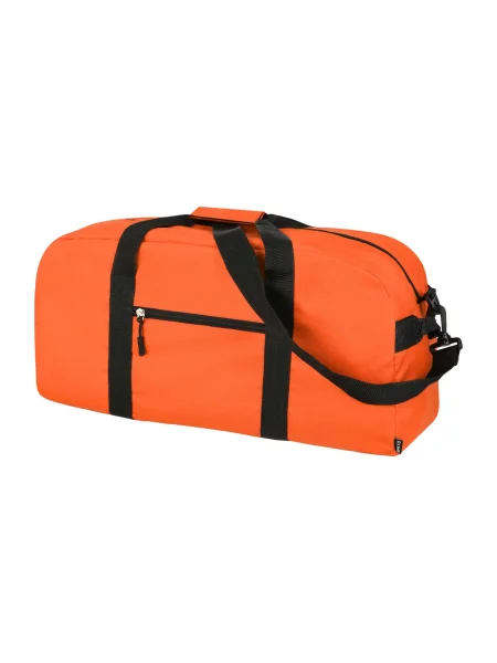 Borsone sportivo RPET 600D con tracolla e zip Dorian