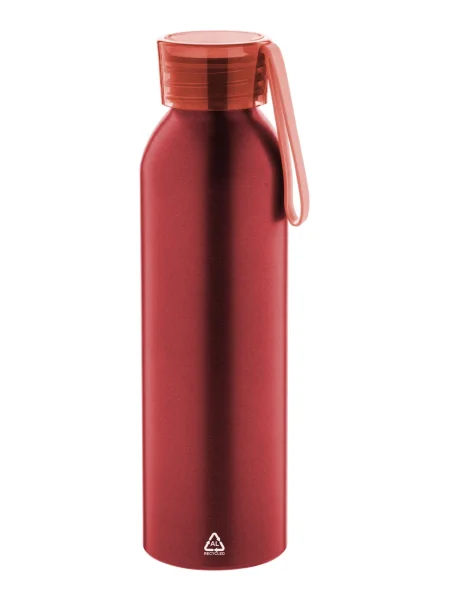 Borraccia alluminio riciclato 600ml con laccetto Ralusip