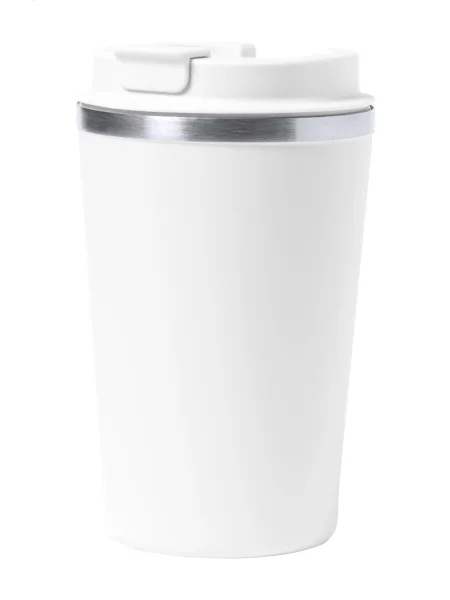 Mug termico 350ml acciaio doppia parete con tappoIndicut
