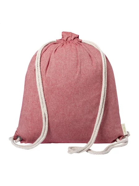 Borsa coulisse cotone riciclato con cordoncini Holbery