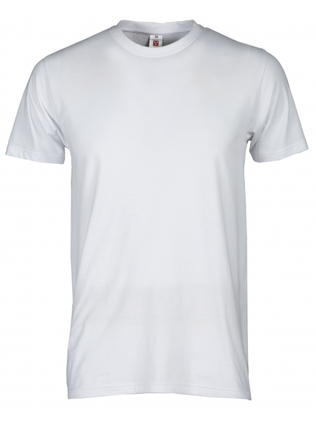 T-shirt uomo manica corta Print PAYPER 150 gr bianca