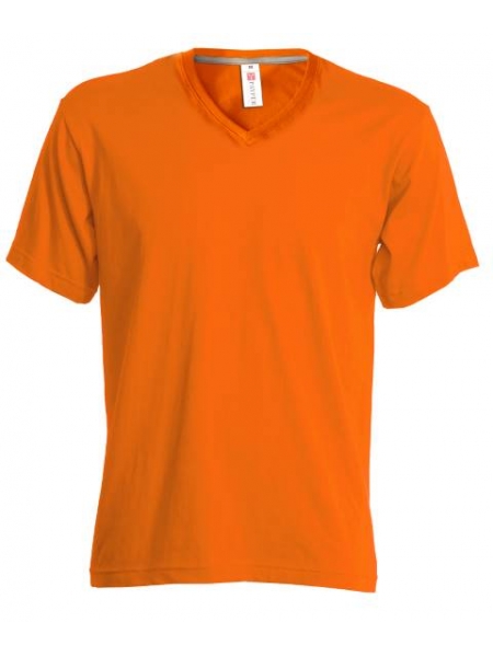 T_-_T-shirt-uomo-manica-corta-V-Neck-PAYPER-150-gr--Arancione_3.jpg