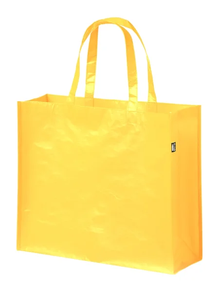 Shopper RPET laminata 105 g/m² con soffietto 42x35x14 cm Laster