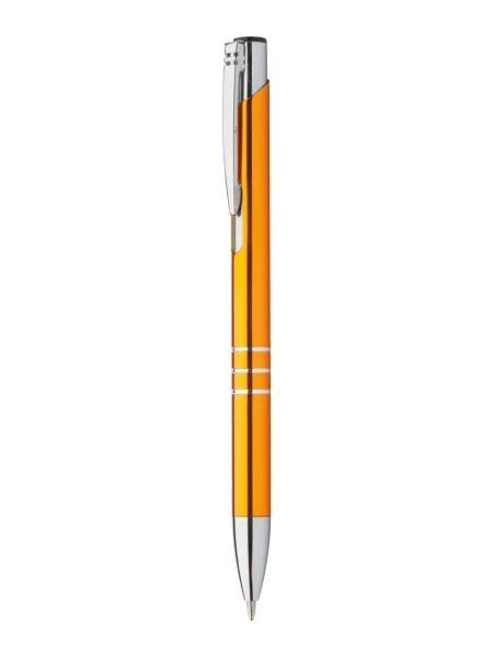 Penna alluminio refill nero elegante personalizzabile Channel Black