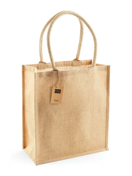 Shopper personalizzate in juta Carol 36x41x17 cm