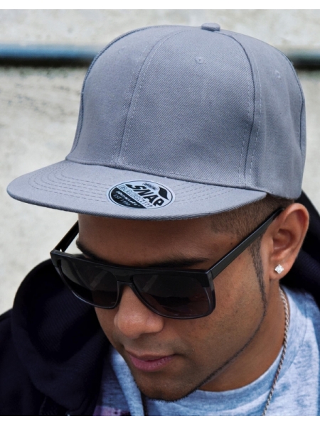 Cappelli snapback personalizzabile Result Headwear Bronx Original Flat Peak