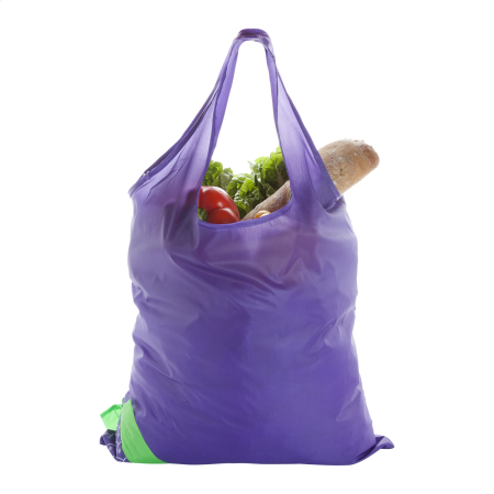 Shopper pieghevole frutta in poliestere 190T personalizzabile Frutox