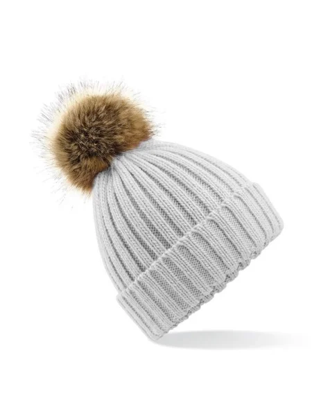 cappellino-invernale-con-pon-pon-personalizzato-beechfield-faux-fur-pop-pom-chunky-light-grey-18.webp