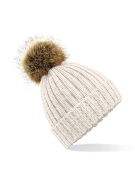 cappellino-invernale-con-pon-pon-personalizzato-beechfield-faux-fur-pop-pom-chunky-oatmeal-20.webp