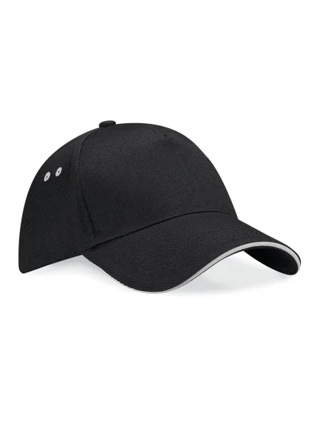 cappellino-baseball-personalizzato-adulto-5-pannelli-beechfield-black-light-grey-90.webp