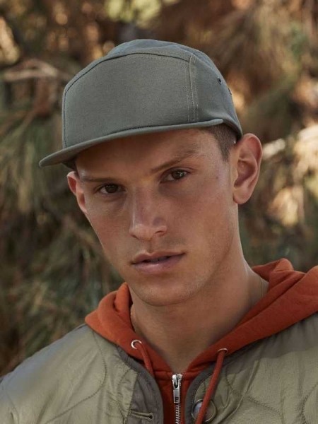 Cappello militare personalizzato Bechfield Canvas 5 Camper Panel Cap