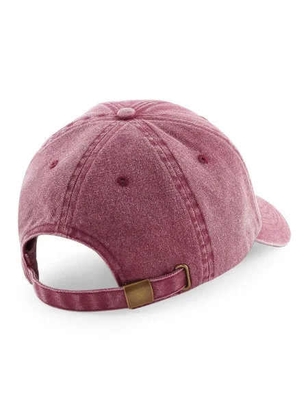 cappellino-baseball-personalizzato-beechfield-low-profile-vintage-cap-vintage-red-15.webp