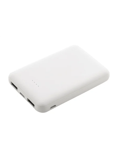 Power bank ABS riciclato 5000 mAh USB-C Rabobank Slim