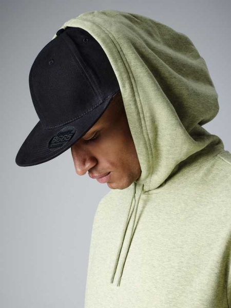 Cappello rap e snapback personalizzato Beechfield Pro-Stretch Flat Peak Cap