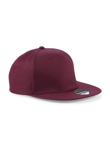 berretti-rapper-da-personalizzare-beechfield-5-panel-burgundy-76.webp