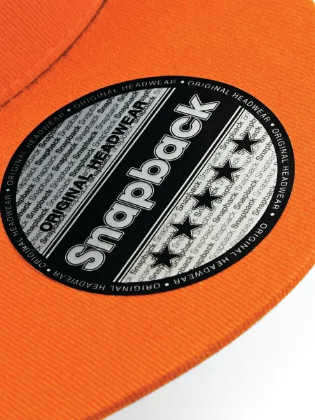 berretti-rapper-da-personalizzare-beechfield-5-panel-orange-100.webp