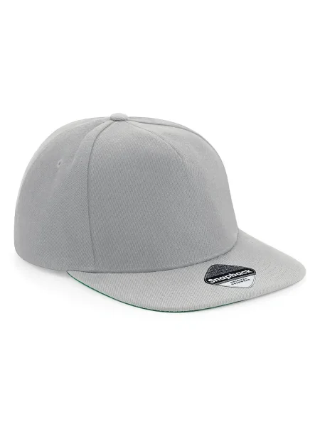 Cappello rap e snapback personalizzato Beechfield Original Flat Peak