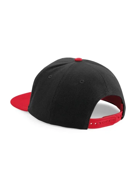 cappello-rap-e-snapback-personalizzato-beechfield-original-flat-peak-black-classic-red-52.webp