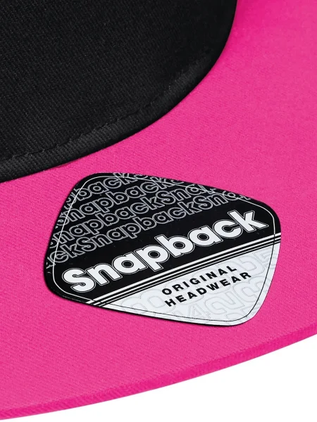 cappello-rapper-beechfield-5-panel-contrast-black-fuchsia-69.webp