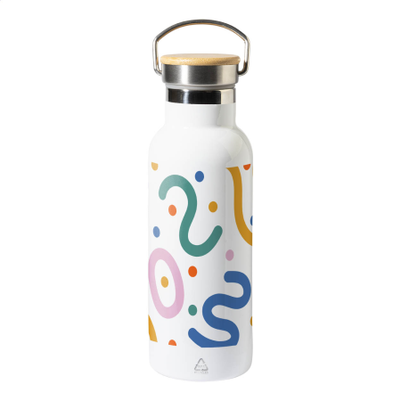 Borraccia termica sublimazione 500ml bambù Renaslu Subo