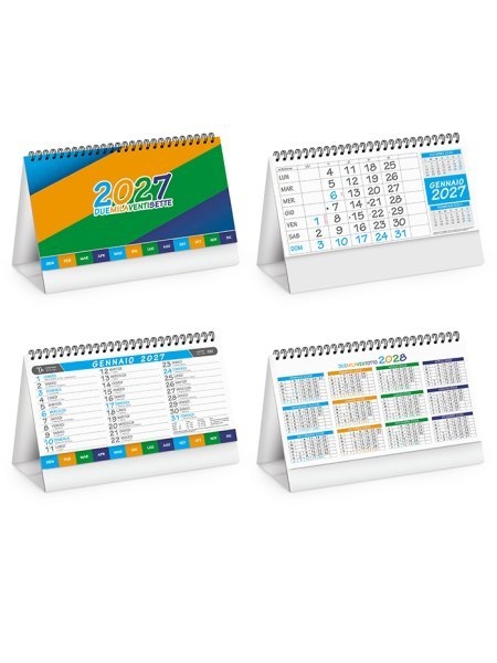Calendario da tavolo personalizzabile Smart Table 19 x 14,5 cm