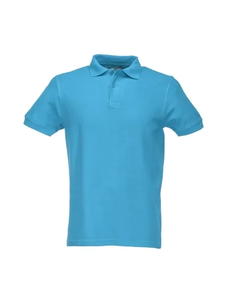 Polo uomo in cotone 180 g/m² manica corta personalizzabile Colored