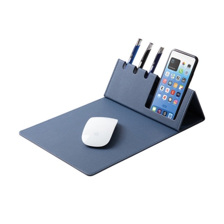 Tappetino mouse con portapenne e cellulare personalizzabile Creative