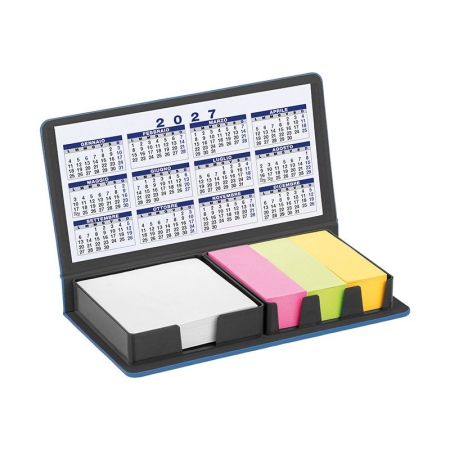 Calendario da tavolo con calendario e post-it personalizzabile Cube Solid