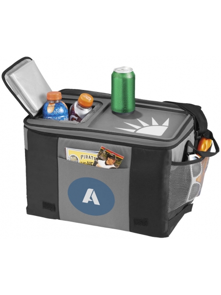 Borsa termica 50 lattine con piano di lavoro cm 41,7x29,2x27,9