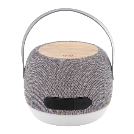 Cassa wireless personalizzabile RPET con ricarica 15W Lumifi