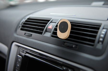 Porta cellulare auto personalizzabile bambù magnetico Boovent