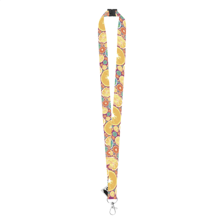Lanyard RPET personalizzabile con moschettone e sicurezza Subyard A