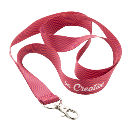 Lanyard RPET personalizzabile con moschettone sublimazione Subyard A