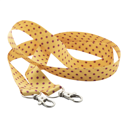 Lanyard doppio moschettone personalizzabile sublimazione Subyard Double