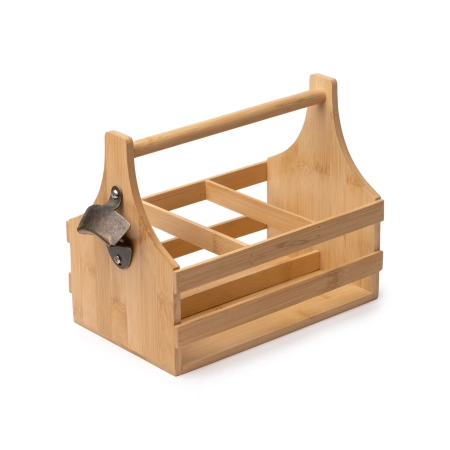 Portabottiglie in bamboo personalizzabile Orvino