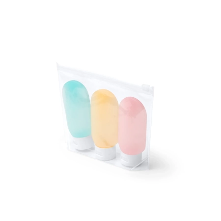 Set Viaggio con tre flaconcini personalizzabile Travio