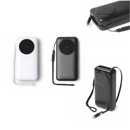 Powerbank in plastica ABS personalizzabile 20000 mAh