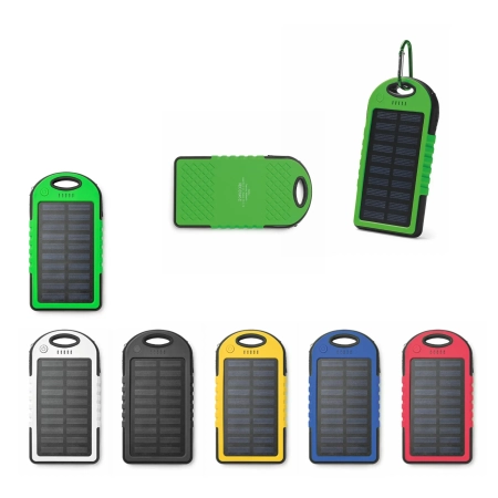 Powerbank solare personalizzabile Tosco 4000 mAh