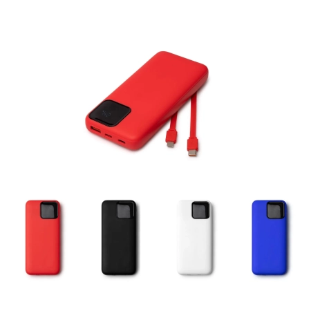 Powerbank in plastica riciclata personalizzabile 10000 mAh