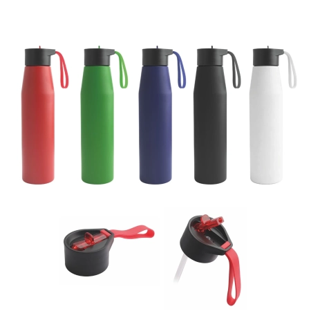 Borraccia in acciaio riciclato personalizzabile Eufrate 700 ml