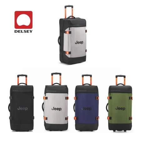 Valigia Trolley personalizzabile Delsey Coyote Jeep 73 64 L