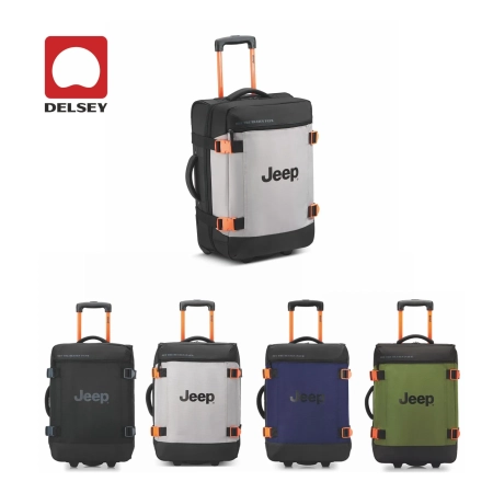 Valigia Trolley personalizzabile Delsey Coyote Jeep 55 64 L