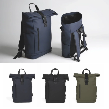 Zaino roll top in PVC personalizzabile Eldor 22 L