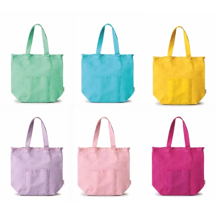Borsa mare in cotone riciclato 250 g/m² personalizzabile Molly 36 x 46 x 15 cm