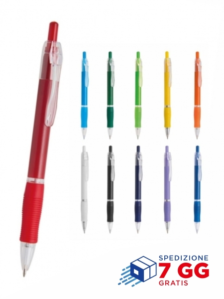 Penne Personalizzate Italia con grip colorata