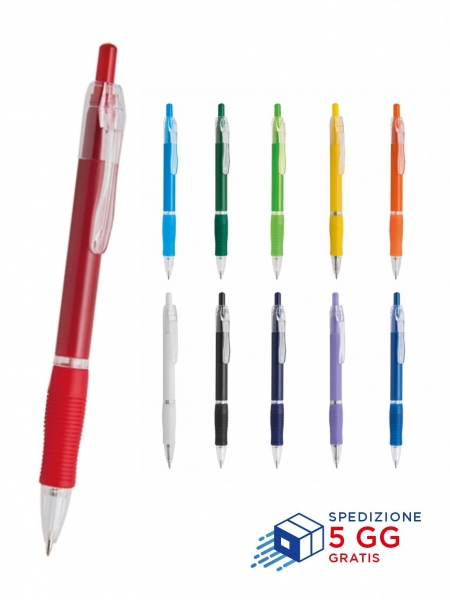 Penne Personalizzate Italia con grip colorata