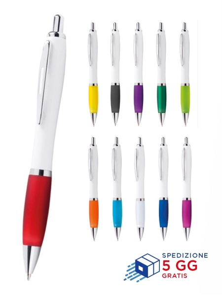Penne personalizzate Juke con fusto bianco