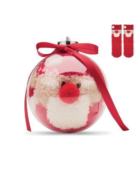 Calzini natalizi personalizzabili Babbo Natale taglia L Snug L