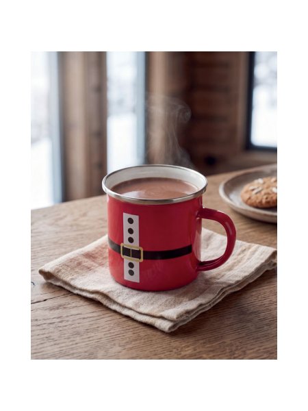 Tazza natalizia personalizzabile Babbo Natale 300 ml SANTAMEL